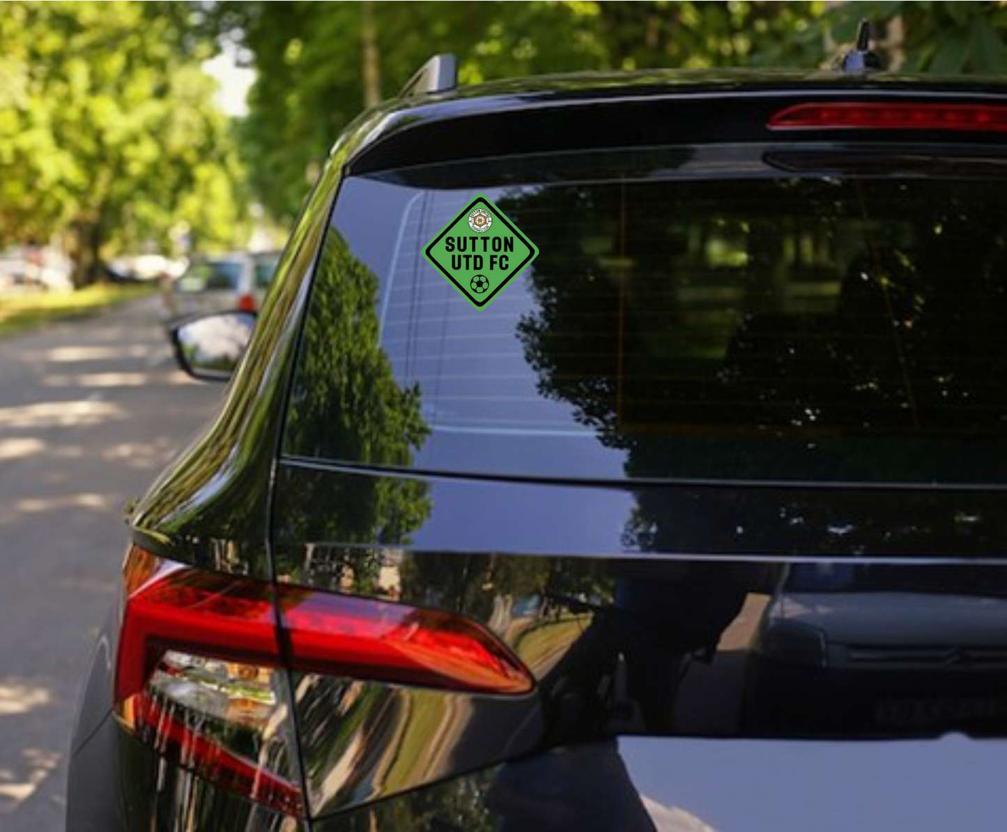 Sutton United FC Car Sticker