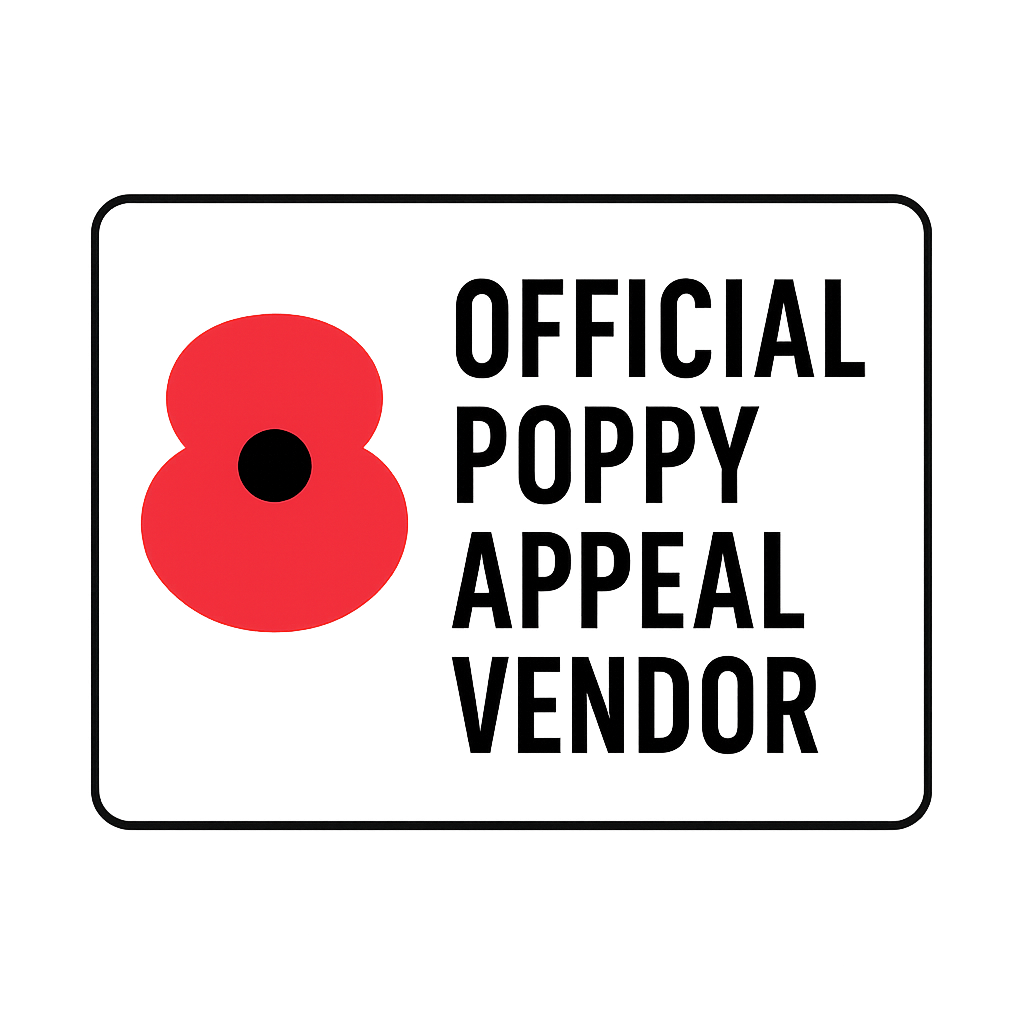 Remembrance Poppy Sticker – Fundraising Edition