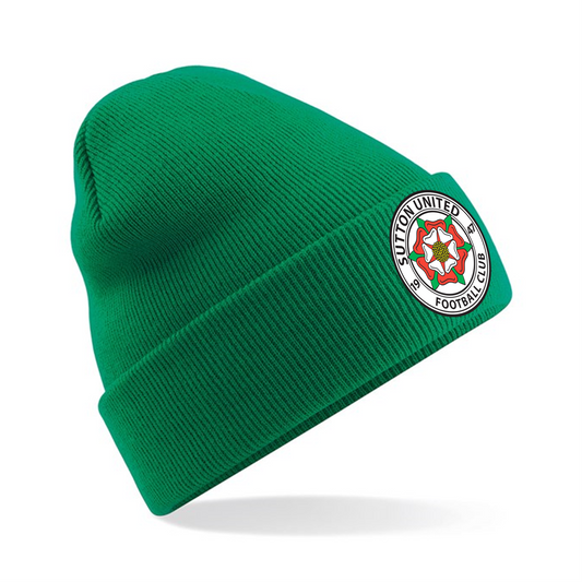 Sutton United FC Turn Up Beanie